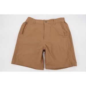 Duck Camp Men's Small 7" Drifter Shorts‎ Brown Outdoor Hiking Nylon Stretch